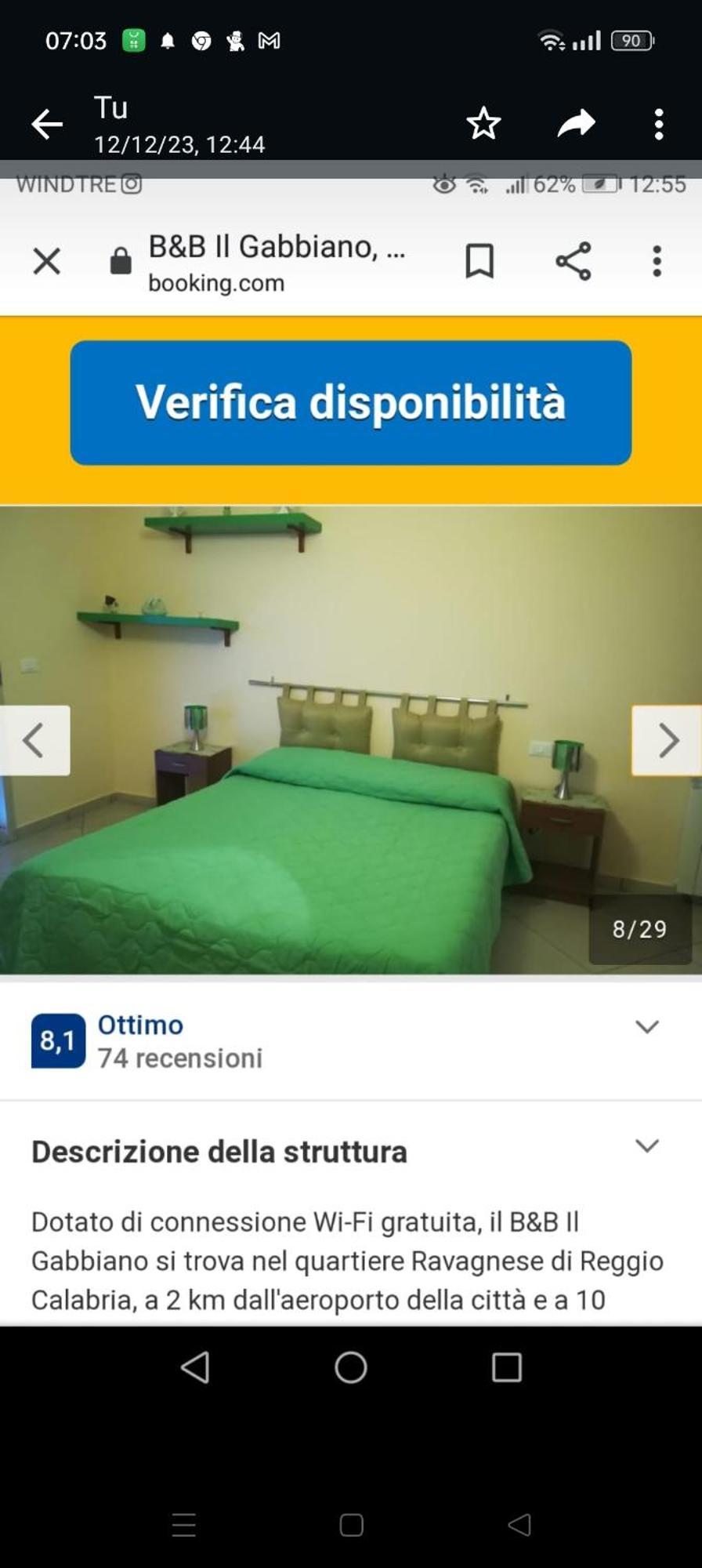 B&B Il Gabbiano Reggio di Calabria Dış mekan fotoğraf